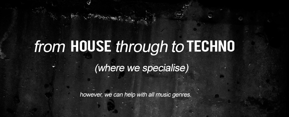 House music to Techno